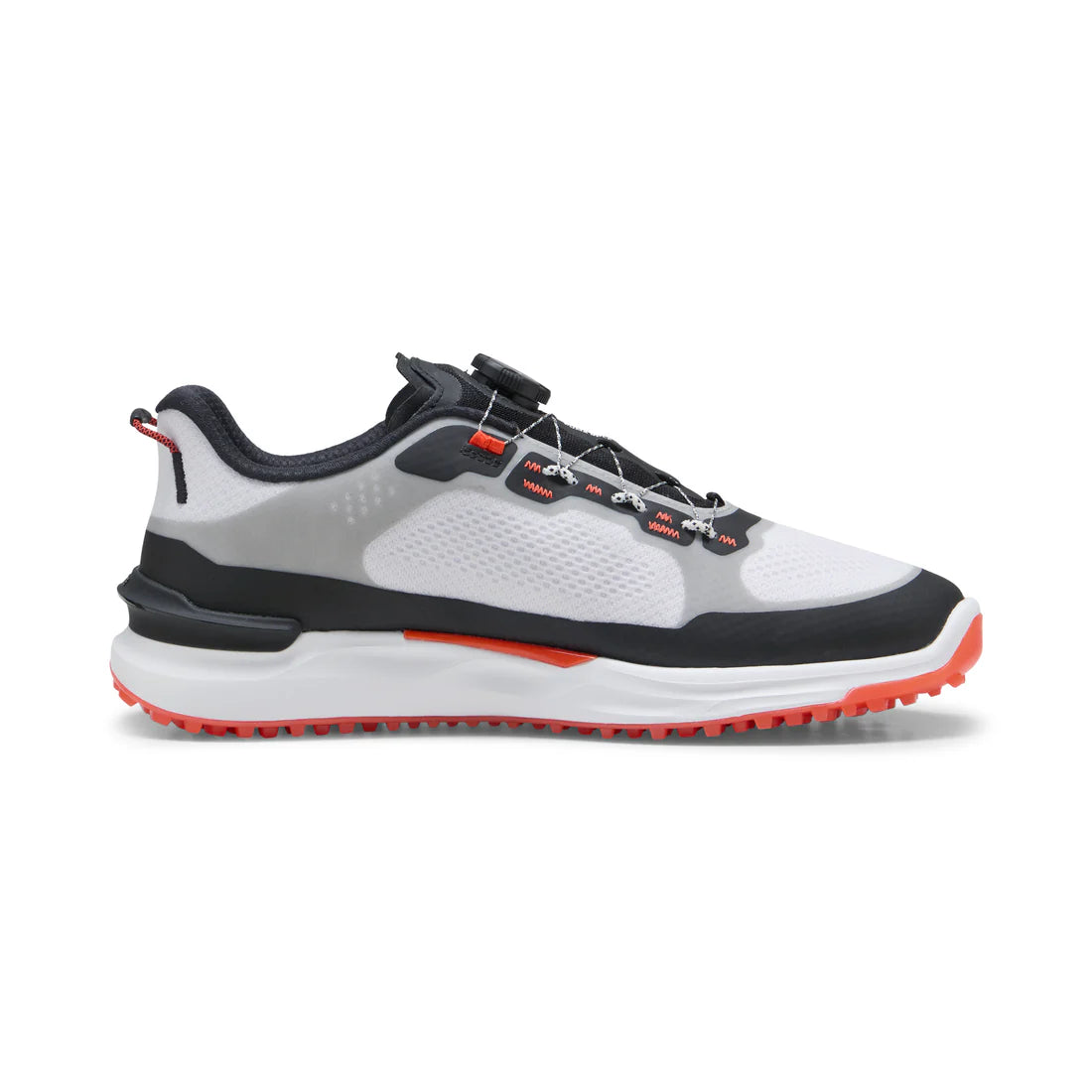 Puma Ignite Elevate 2 Disc Running Shoes for Men - White/Black - Lightweight & Responsive Cushioning - Perfect for Jogging, Gym Workouts & Daily Wear