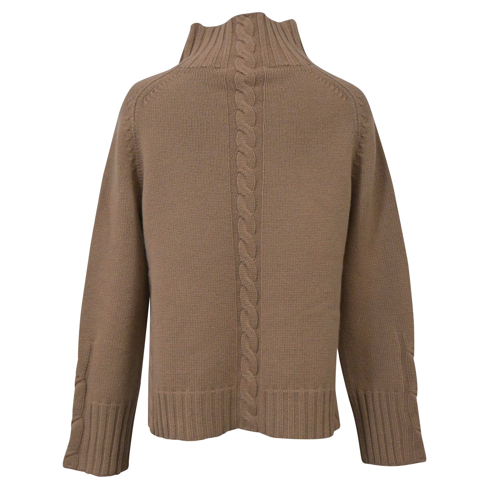 Max Mara Women's Beige Wool Sweater - Soft & Warm Oceania Knit Pullover for Fall & Winter Fashion | Cozy Office & Casual Outfit