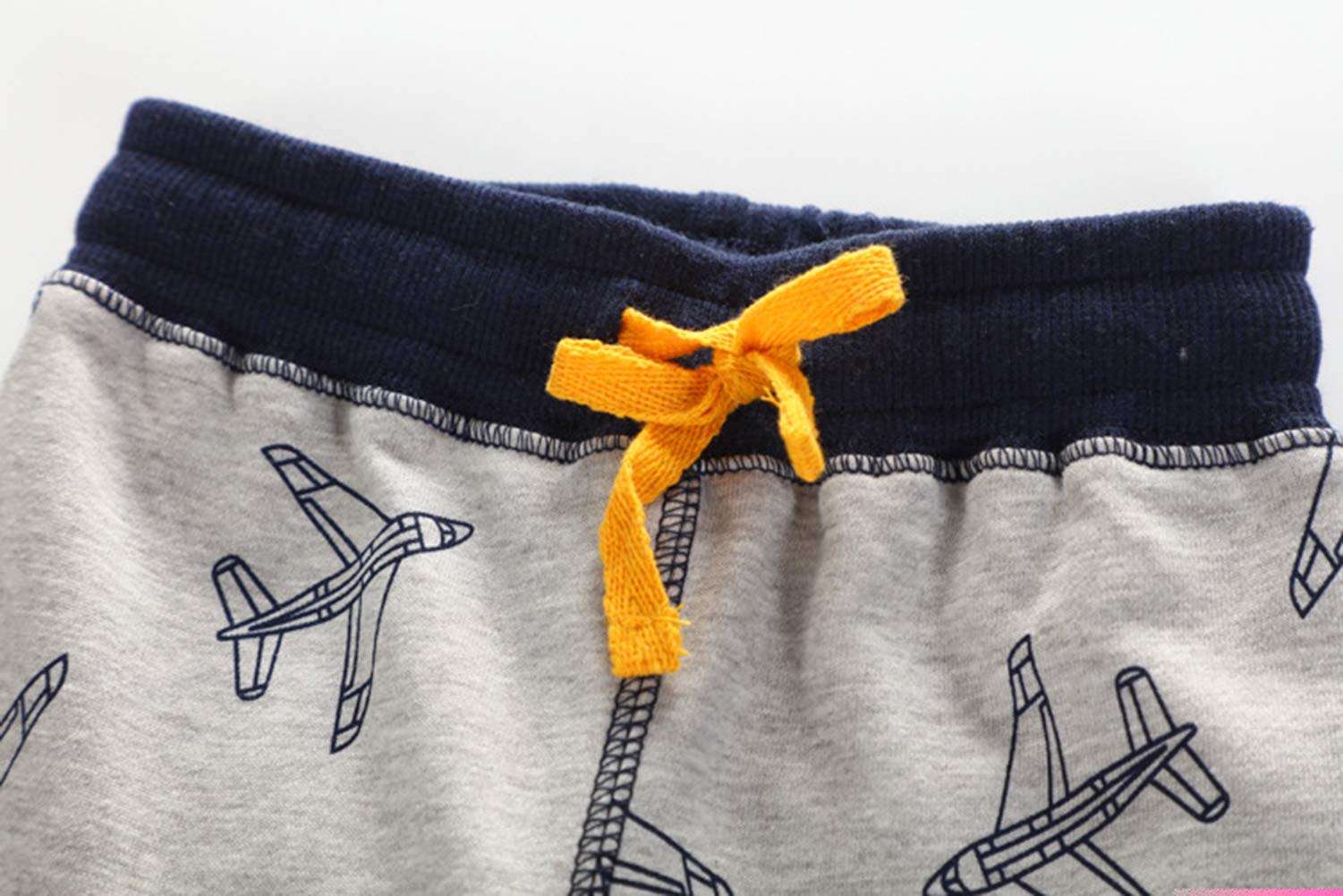 Boys' Cartoon Printed Knit Elastic Pants - Soft Cotton Casual Sweatpants for Toddlers | Perfect for Playtime & Everyday Wear