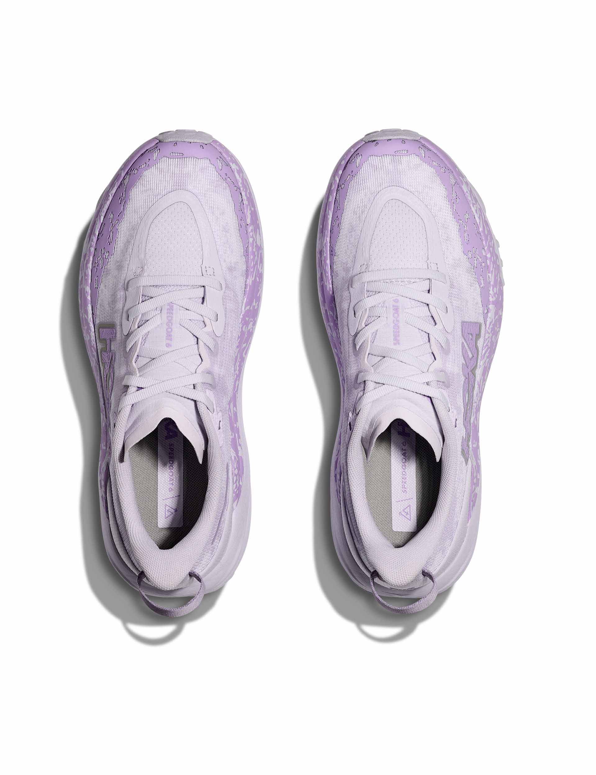 HOKA Speedgoat 6 Trail Running Shoes - Starlight Glow/Aster Flower for Women & Men | Lightweight & Cushioned for Hiking, Trail Running & Outdoor Adventures
