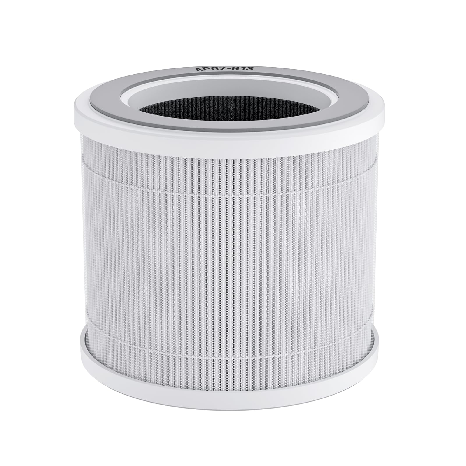 FULMINARE PU-P07 H13 HEPA Air Purifier Replacement Filter - 99.97% Efficiency for 0.01 Microns Particles, Smoke, Pollen | Portable Quiet Air Cleaner for Bedroom, Office, Pet Owners | Perfect for Allergies, Dust Removal & Air Quality Improvement