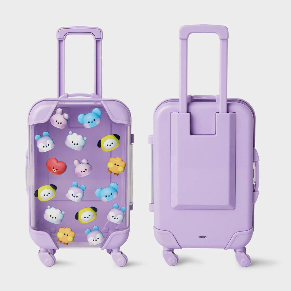BT21 Mini BIG & TINY Edition Luggage Plush Doll - Chimmy Cute Travel Buddy for BTS Fans, Kids & Collectors | Perfect for Home Decor, Gifts & Travel Accessories
