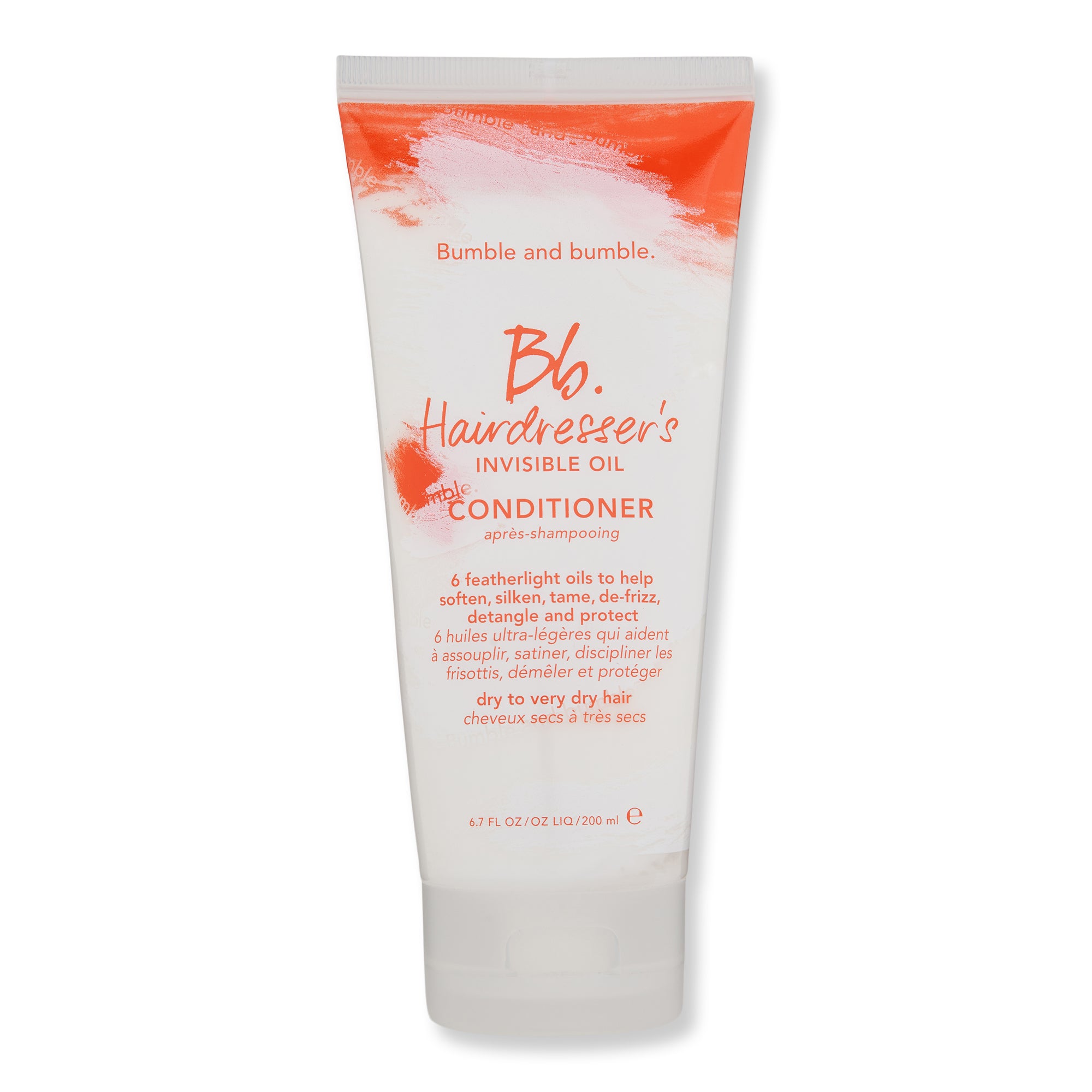 Bumble and bumble Hairdresser's Invisible Oil Conditioner - Hydrating & Nourishing Hair Treatment for Dry, Damaged Hair | Salon-Quality Smoothing & Shine | Perfect for Daily Use & Professional Styling