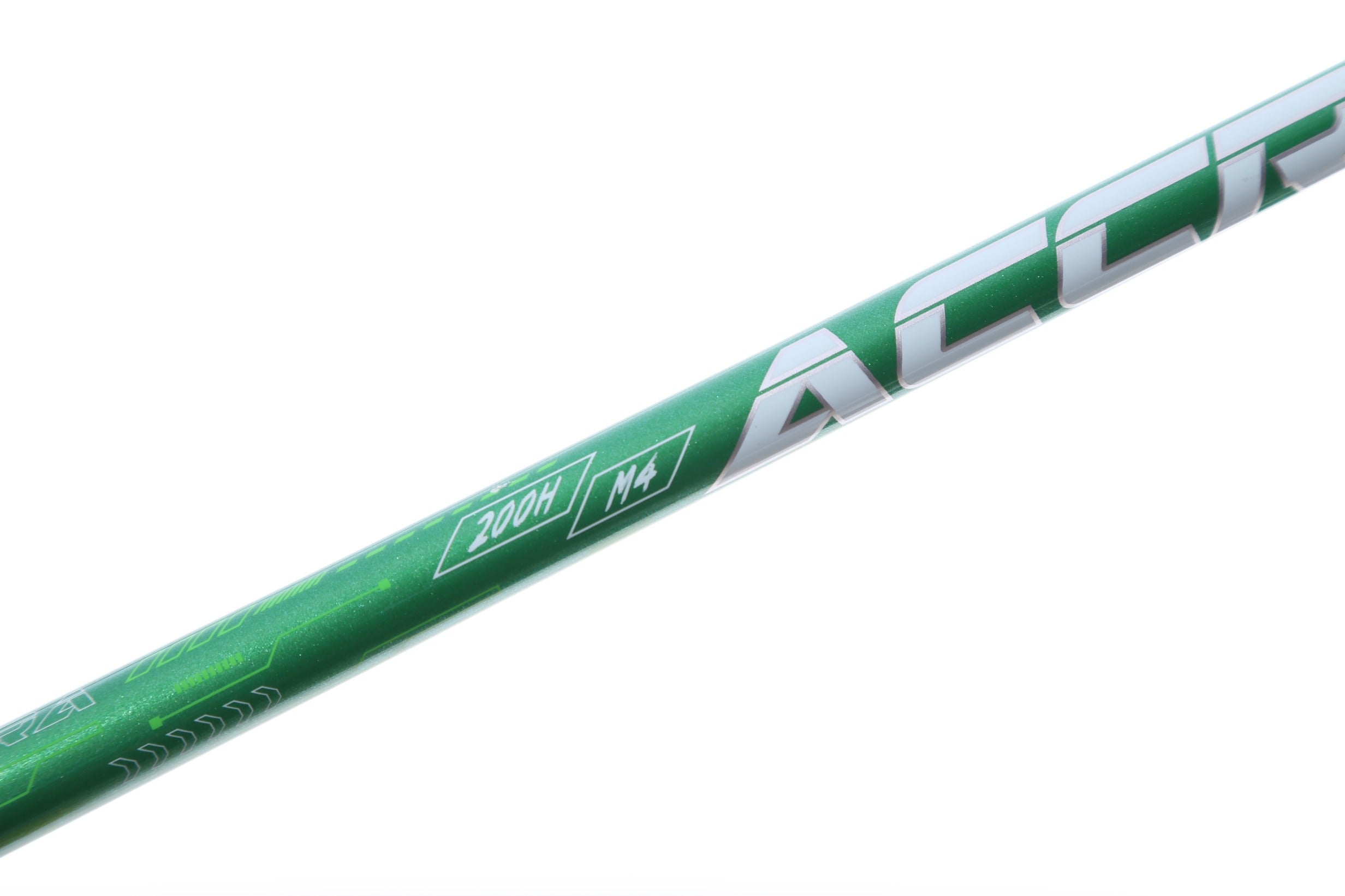 Premium Used Accra GX Green 200 Stiff Graphite Hybrid Golf Shaft - 42 Inches - No Adapter - Perfect for Mid-Handicap Golfers & Club Upgrades
