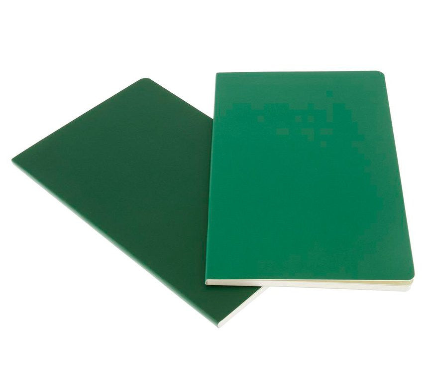 Premium Moleskine Volant Plain Notebook Set of 2 - Large Size (5