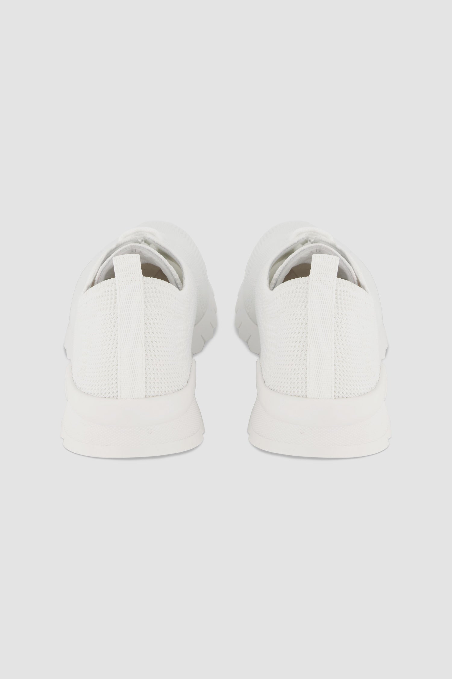 Kiton White Knit Sneakers for Men - Breathable Comfortable Casual Shoes - Perfect for Walking, Travel & Everyday Wear
