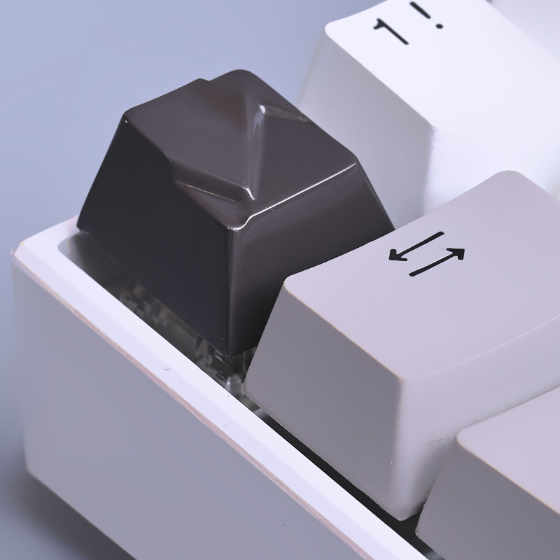 Custom All-Metal Personalized Keycaps - OEM R4 Profile Height, Eternal Diamond Design Mechanical Keyboard Keycaps for Gaming & Typing Enthusiasts