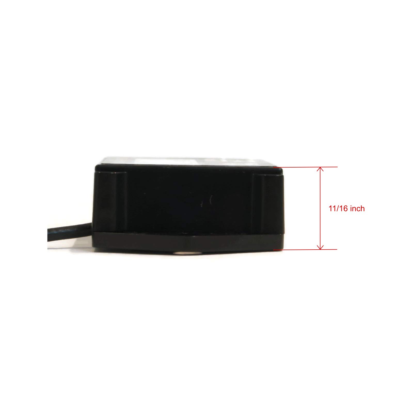 Tiny Tach TT2A Digital Hour Meter & Tachometer - Adjustable Resettable Job Timer for Small Engines - Perfect for Lawn Mowers, Generators & Power Equipment Maintenance