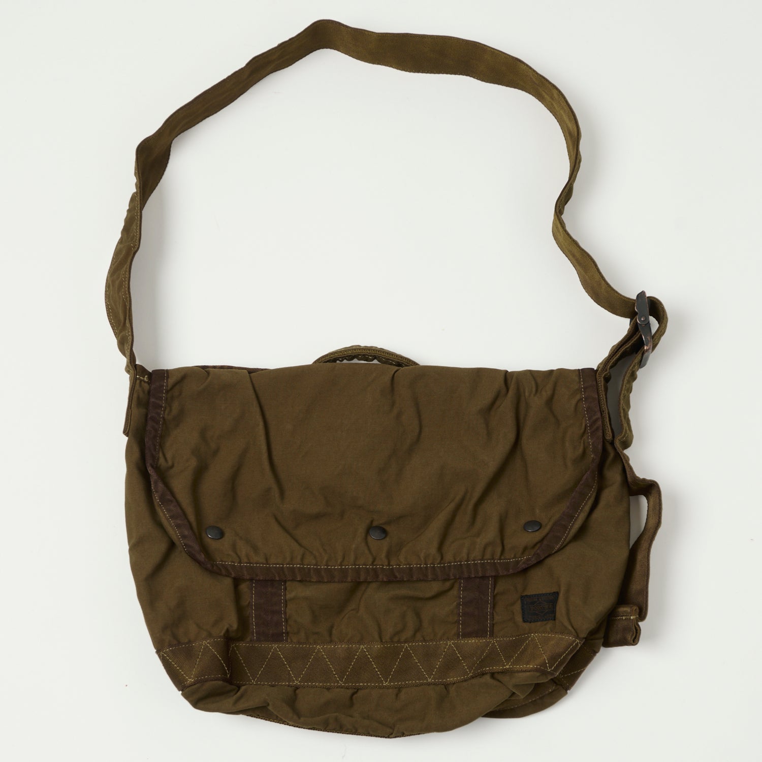 Porter Yoshida & Co. Medium Crag Messenger Bag in Coyote - Durable Crossbody Bag for Work, Travel & Outdoor Adventures