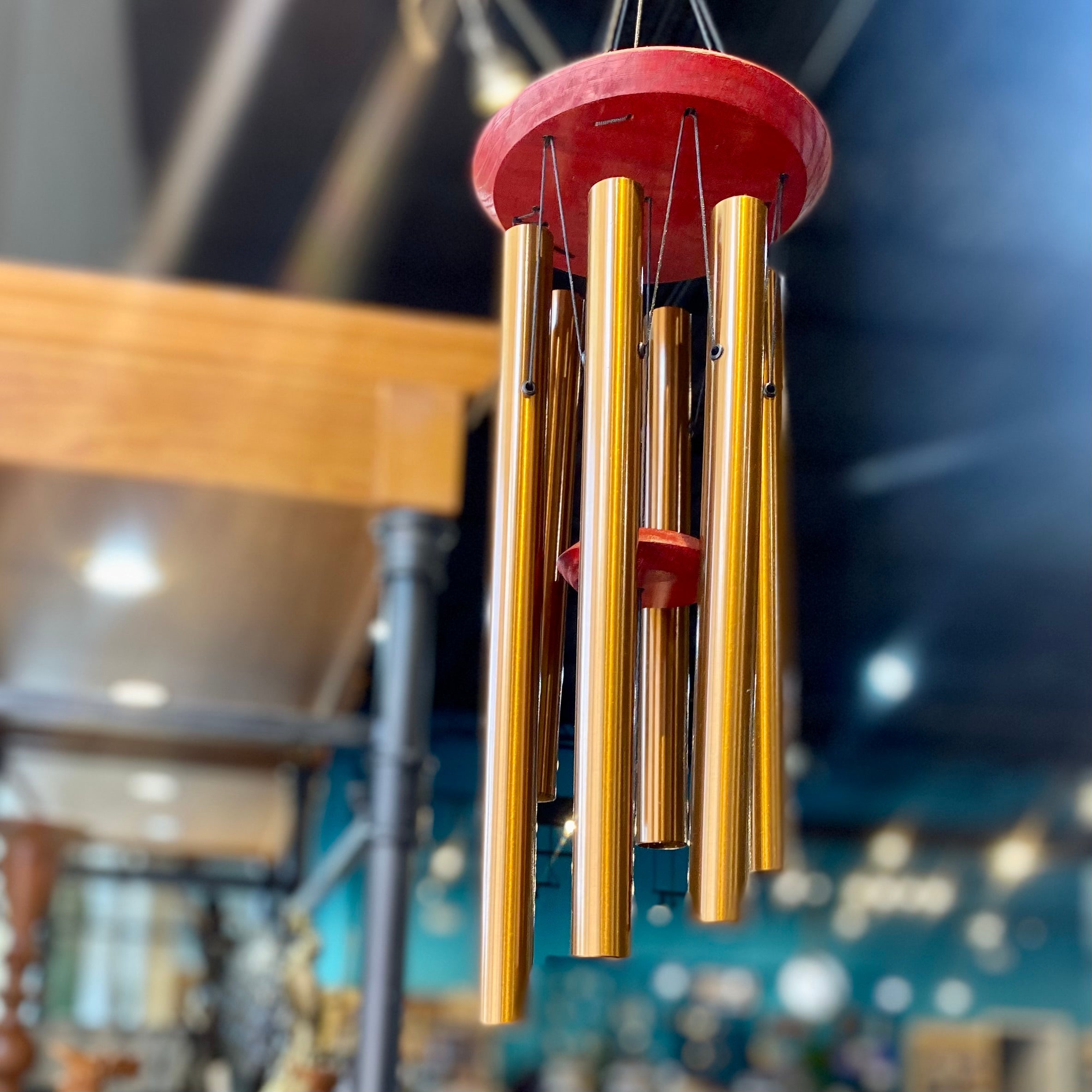 Chimes of Pluto Wind Chime - Handcrafted Outdoor Wind Chime for Garden, Patio & Porch Decor - Soothing Wind Bells for Relaxation & Meditation