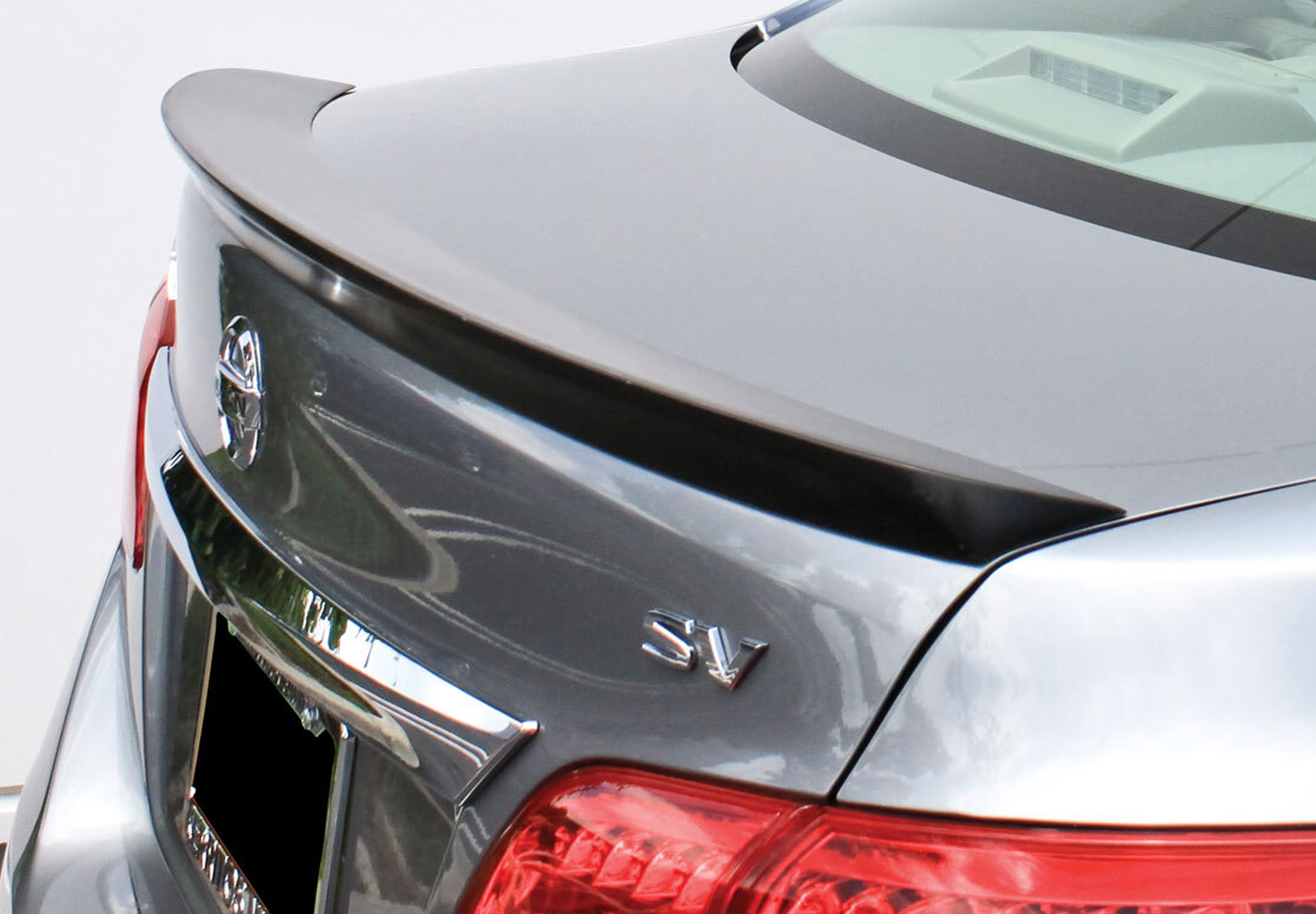 2013-2015 Nissan Sentra Stillen Rear Lip Spoiler - Unpainted OEM Style Spoiler (KB13343) | Enhance Your Car's Aerodynamics & Sporty Look for Street Racing & Daily Driving