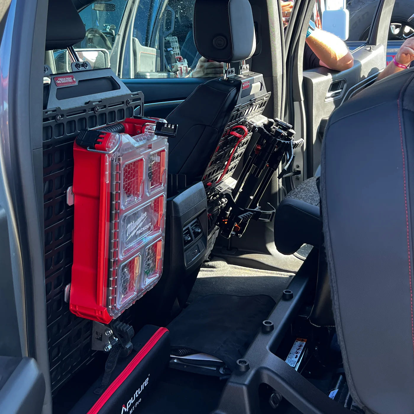 2023 Colorado & Canyon Seat Back MOLLE Panel Kit - Heavy Duty Tactical Gear Organizer for Truck Accessories - Perfect for Off-Road, Camping & Emergency Preparedness