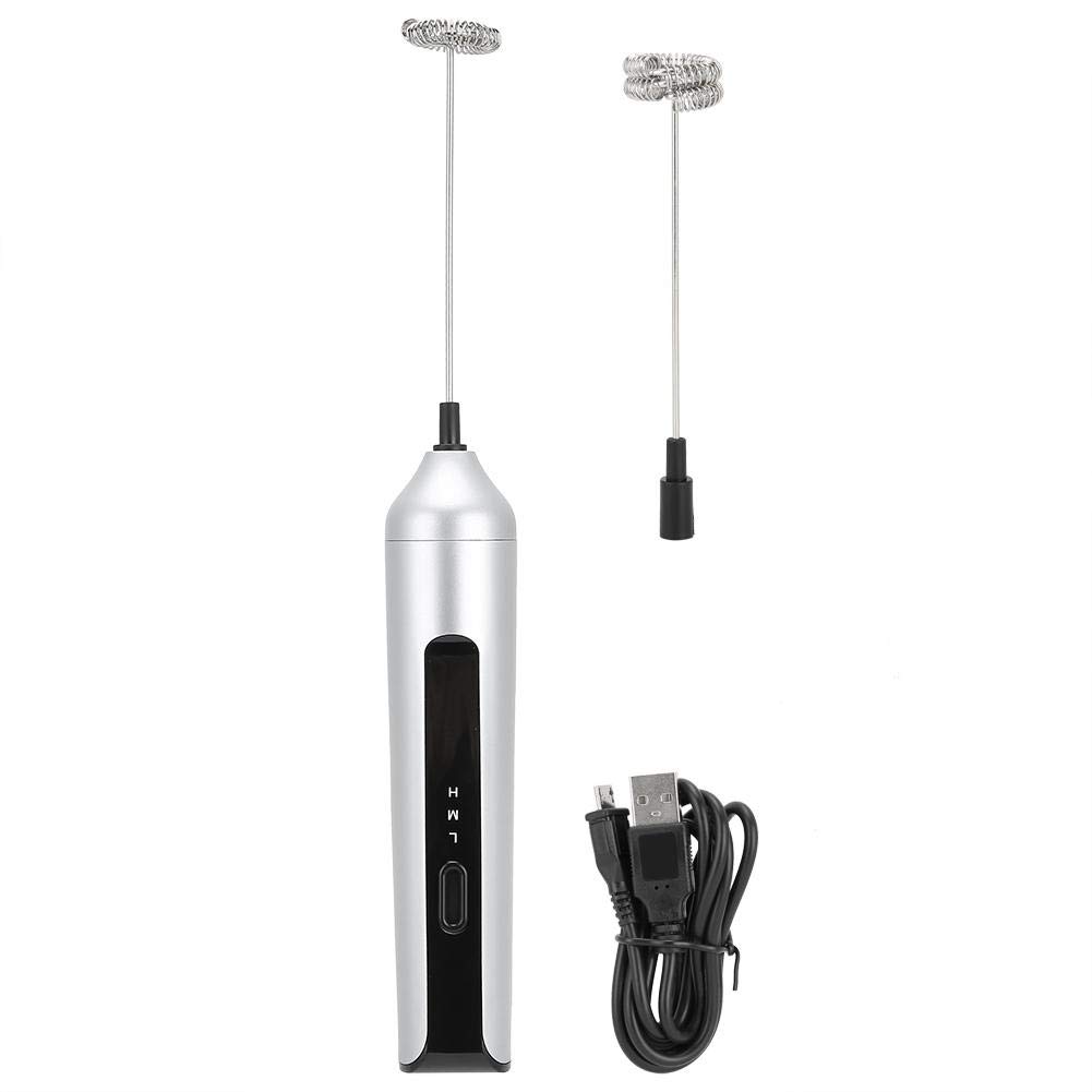 Electric USB Rechargeable Milk Frother & Mixer - Handheld Multi-Function Eggbeater for Coffee, Hot Chocolate & Baking | Perfect for Home Kitchen & Cafe Use