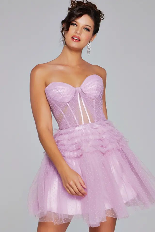 Jovani 40467 Women's Elegant Cocktail Dress for Evening Parties, Prom, and Special Occasions - Perfect for Weddings, Galas, and Formal Events