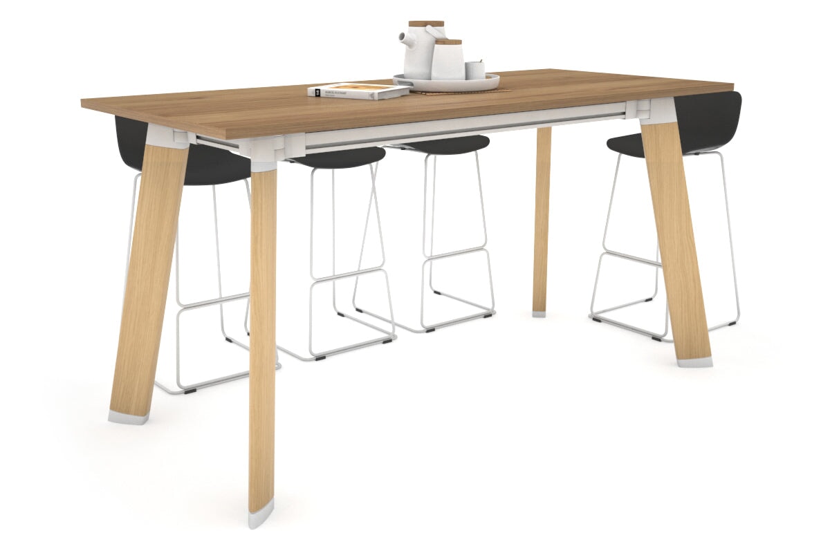 Switch Collaborative Counter High Table - 1600L x 700W Dimensions - Perfect for Office Break Rooms, Cafes & Co-Working Spaces
