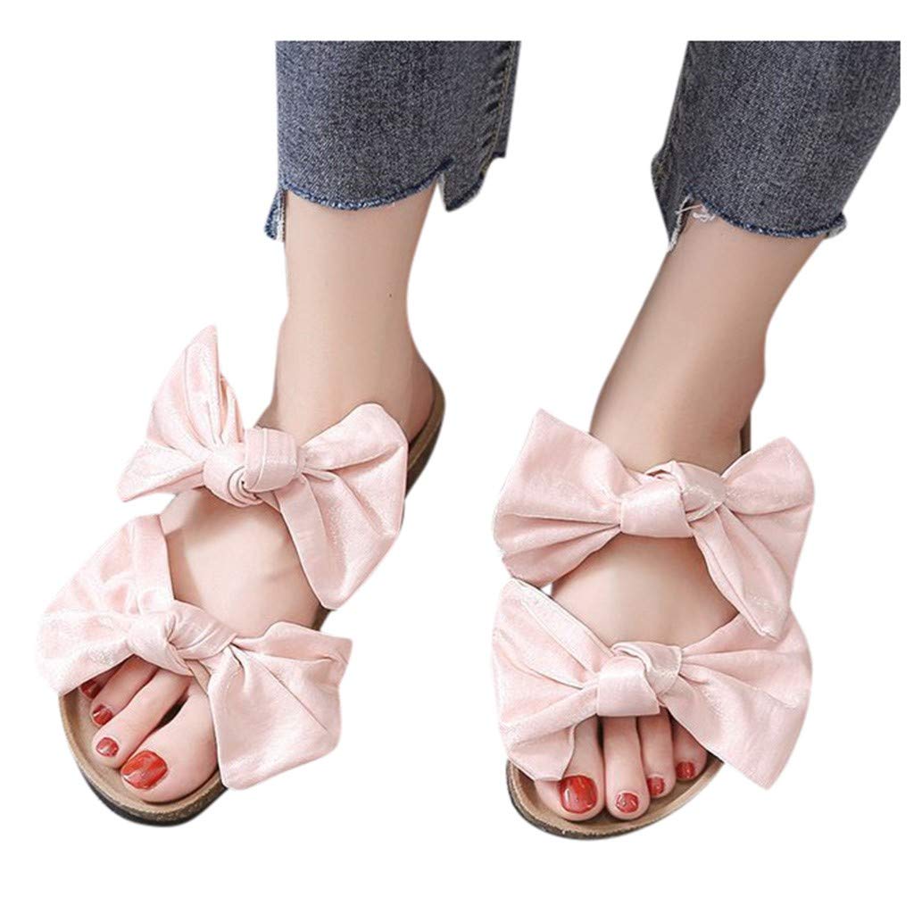 Gloneld Women's Flower Slip-On Platform Sandals - Comfortable Casual Beach Flip Flops for Summer, Poolside, Vacation & Outdoor Wear
