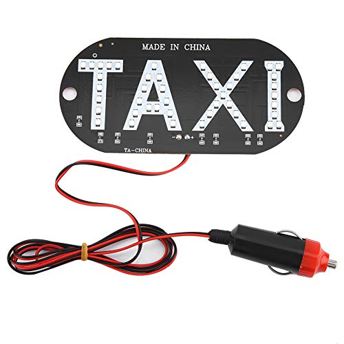 Suuonee 12V LED Taxi Cab Indicator Lamp - Windshield Light for Taxi, Uber, Lyft - Perfect for Night Driving & Passenger Pickup