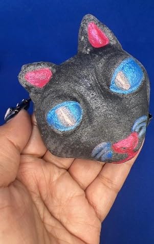 Black Cat Bath Bomb - Movie Inspired Cora Cat & Buttons Horror Bath Bomb for Relaxation - Perfect for Halloween, Spa Nights & Gift Giving