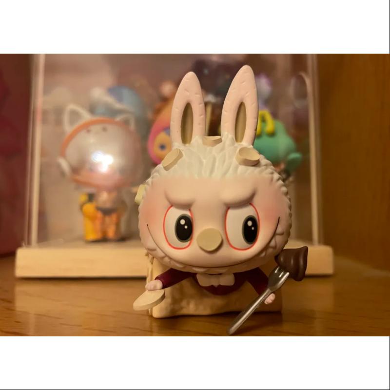 Labubu The Monsters Patisserie Series French Butter Sponge Cake - Cute Collectible Vinyl Figure for Anime Fans & Home Decor Display