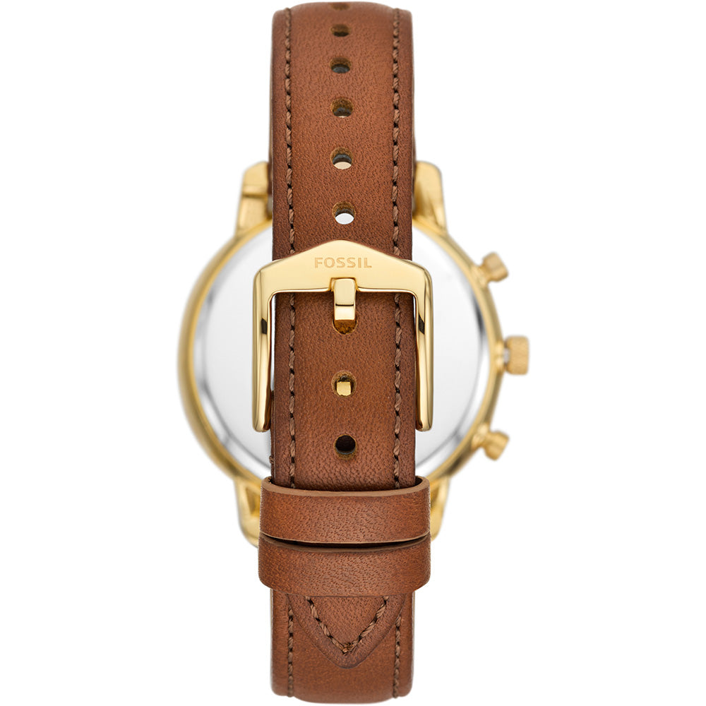 Fossil Neutra ES5278 Chronograph Watch for Men - Stylish Analog Chronograph with Leather Strap - Perfect for Business, Casual & Everyday Wear