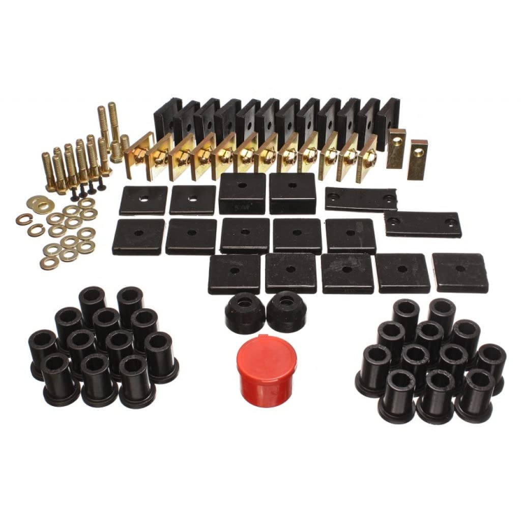 Energy Suspension Hyper-Flex Master Bushing Kit for Toyota Land Cruiser 1964-1974 (8.18105G) - Improve Ride Comfort & Handling for Off-Road Adventures
