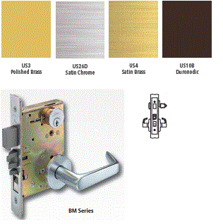 Arrow BM11 Mortise Lever Lock - Secure Front Door & Apartment Entry - Ideal for Homes, Offices & Multi-Unit Buildings