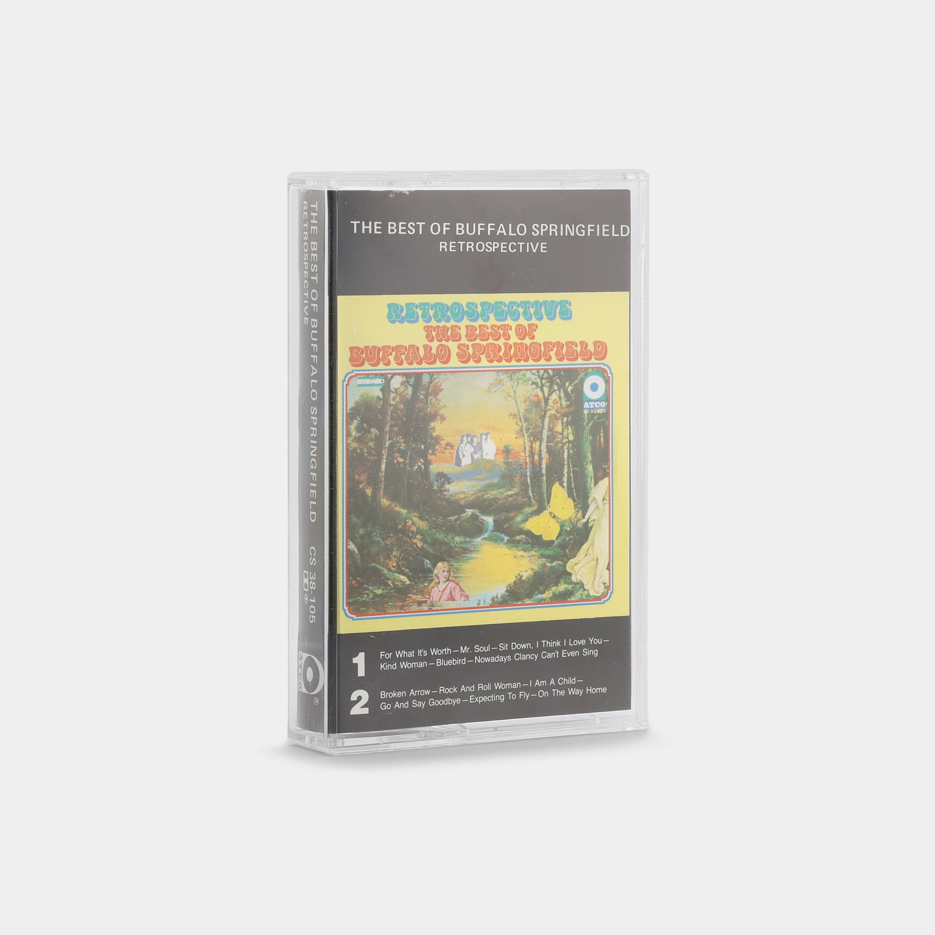 Buffalo Springfield Retrospective: The Best of Buffalo Springfield Cassette Tape - Vintage Music Collection for Car, Home & Gift - 60s Folk Rock Classics