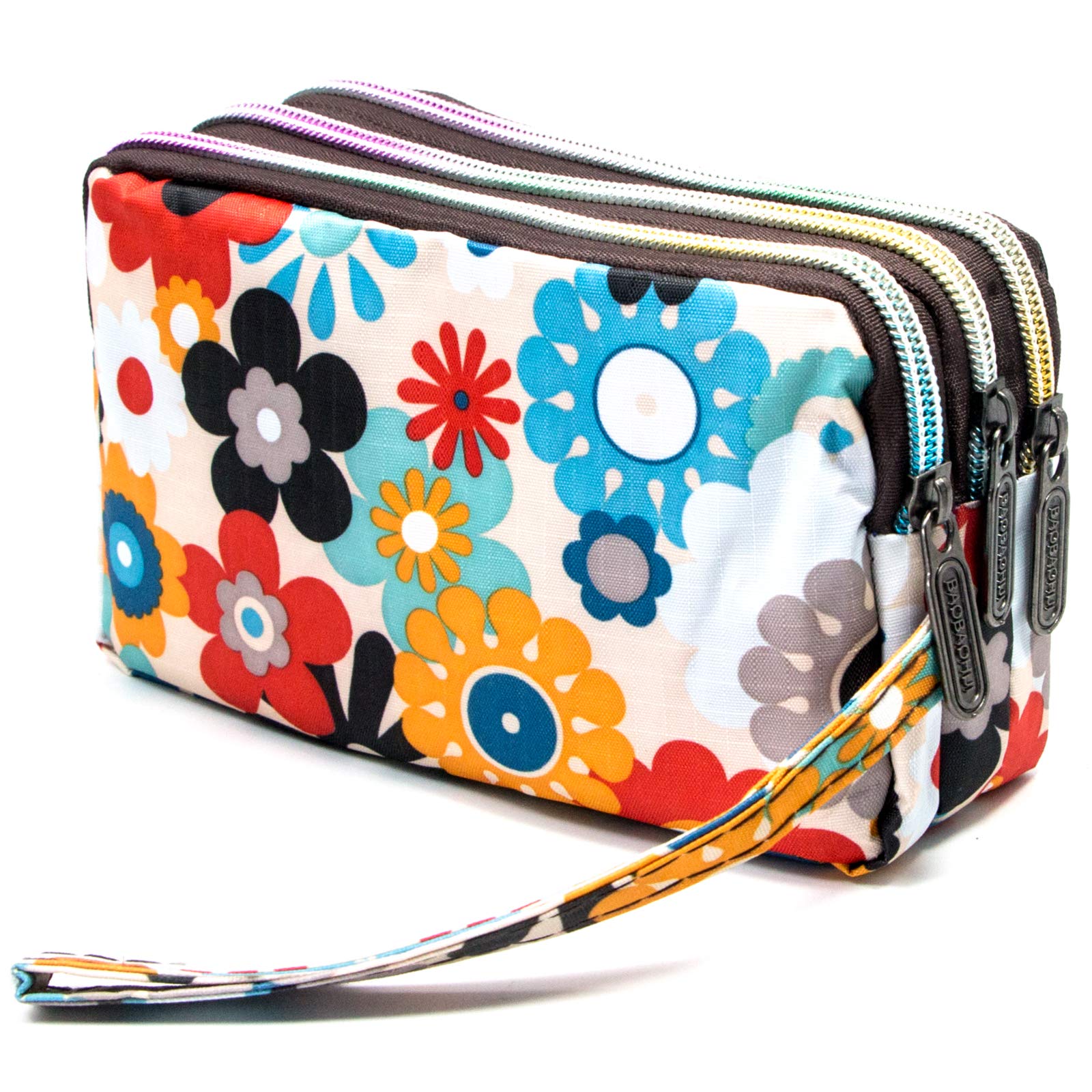 BIAOTIE Large Capacity Wristlet Wallet for Women - Fashion Printed Nylon Waterproof Handbag Clutch Purse | Perfect for Travel, Shopping & Everyday Use