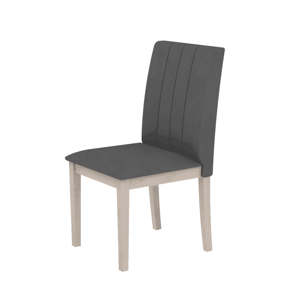 Hikari Solid Wood Dining Chair - Modern Scandinavian Style Wooden Chair for Kitchen, Dining Room, and Home Office - Comfortable & Durable Furniture for Everyday Use
