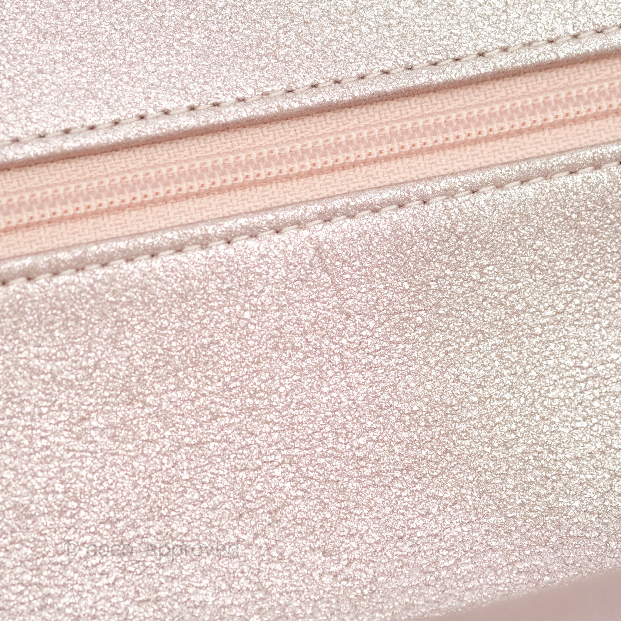 Chanel Classic M/L Medium Double Flap Bag in Rose Gold Pink Lambskin with Gold Hardware - Luxury Handbag for Women, Perfect for Parties, Weddings & Special Occasions