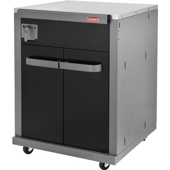 Coleman Revolution Storage Unit with No Draw Black Gloss - Durable Outdoor Gear Organizer for Camping, Hiking & RV Trips | Perfect for Storing Equipment, Tools & Supplies