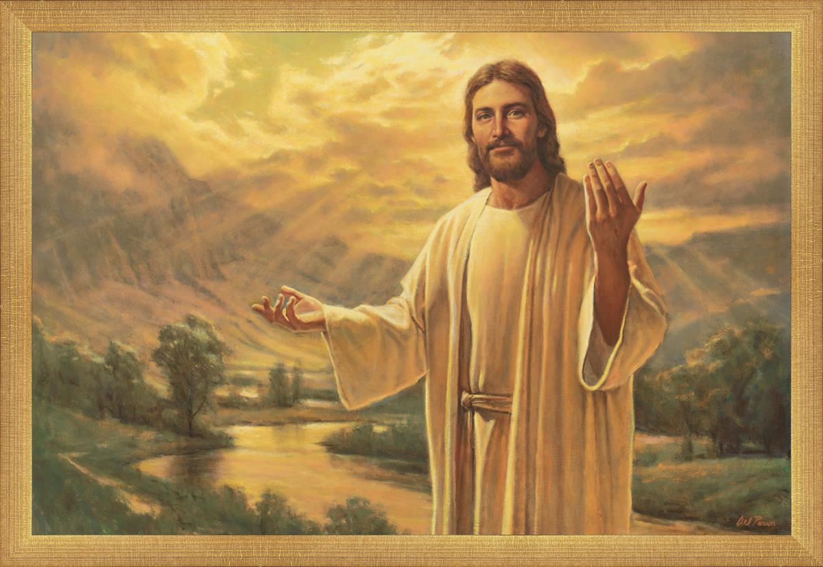 Come Follow Me By Del Parson - Inspirational Christian Wall Art for Home & Church Decor - Perfect for Living Rooms, Bedrooms & Sunday School Classrooms