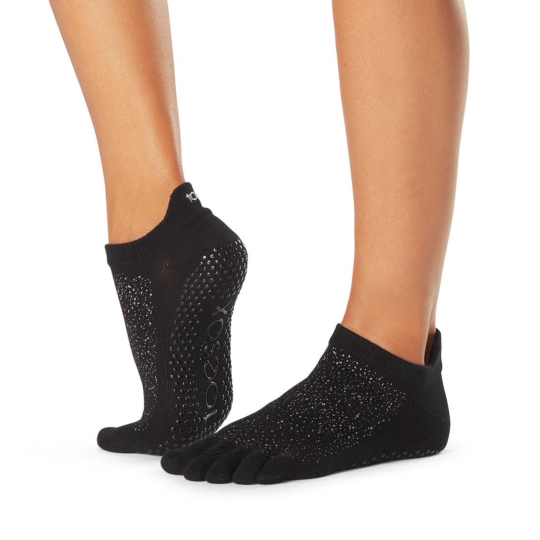 ToeSox Full Toe Low Rise Grip Socks for Yoga, Pilates & Barre - Non-Slip Workout Socks for Women (Fall 2023 Collection) - Perfect for Dance, Fitness & Studio Classes