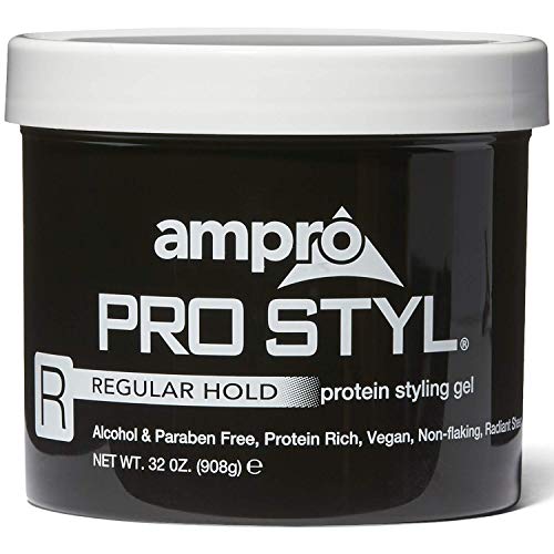 Best Protein Styling Gel for Regular Hold - Natural Hair Styling Product for Men & Women - Perfect for Daily Use, Salon-Quality Hold at Home