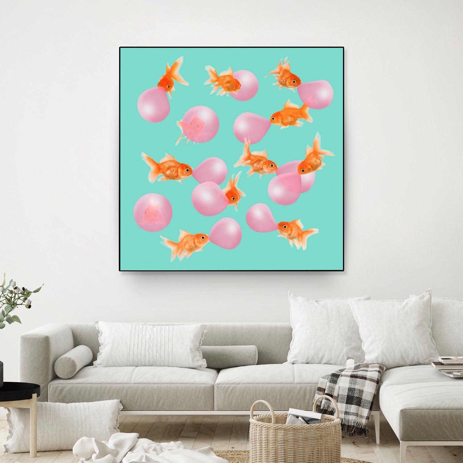 Bubblegum Goldfish - Fun & Chewy Bubble Gum Candy for Kids, Parties & Gifts | Sweet Treats for Birthdays, Halloween & Snack Time