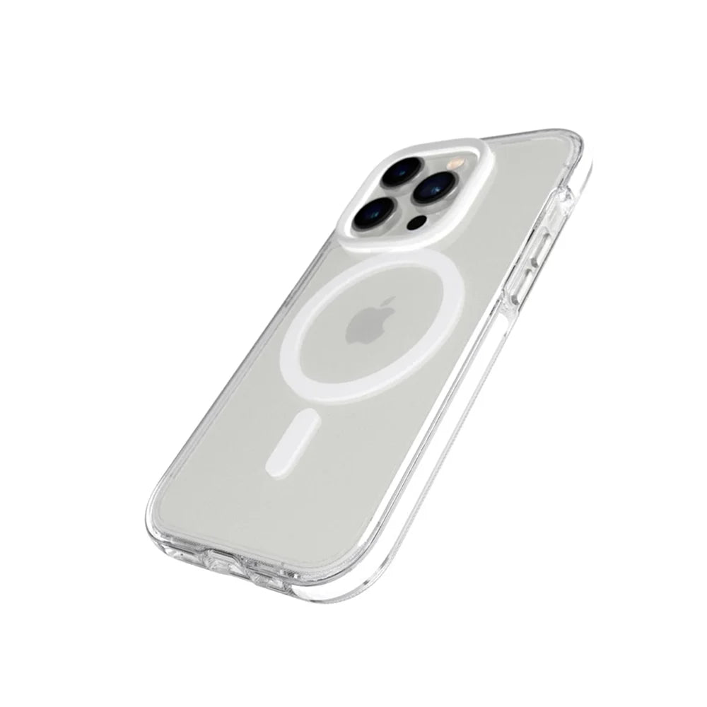 CrystalShield MagSafe iPhone Case - Ultra Clear Protective Cover with Strong Magnetic Grip for iPhone 13/14/15 Pro Max - Perfect for Everyday Use, Travel & Wireless Charging