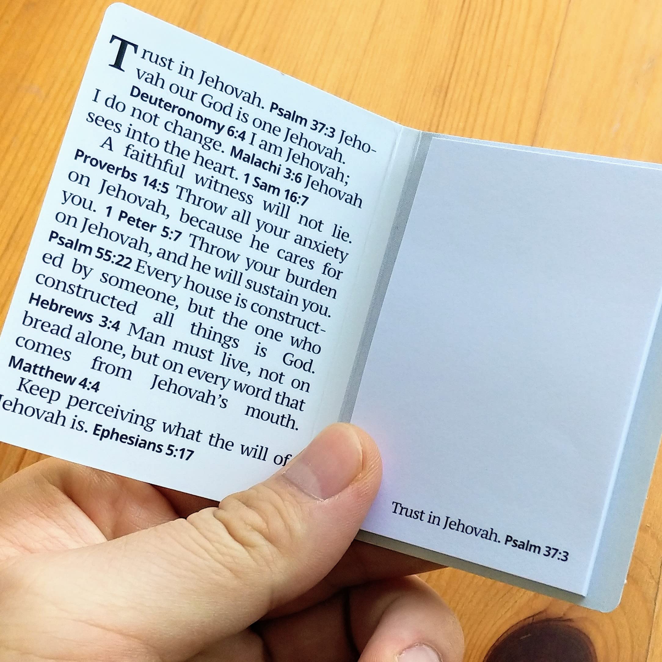 12 Pads Jehovah Witness Bible Sticky Notes - Inspirational Scripture Stickers for JW Ministry, Bible Study & Gift Giving - Perfect for JW.org Conventions, Pioneer Work, Kids, Women & Men Bible Study Accessories