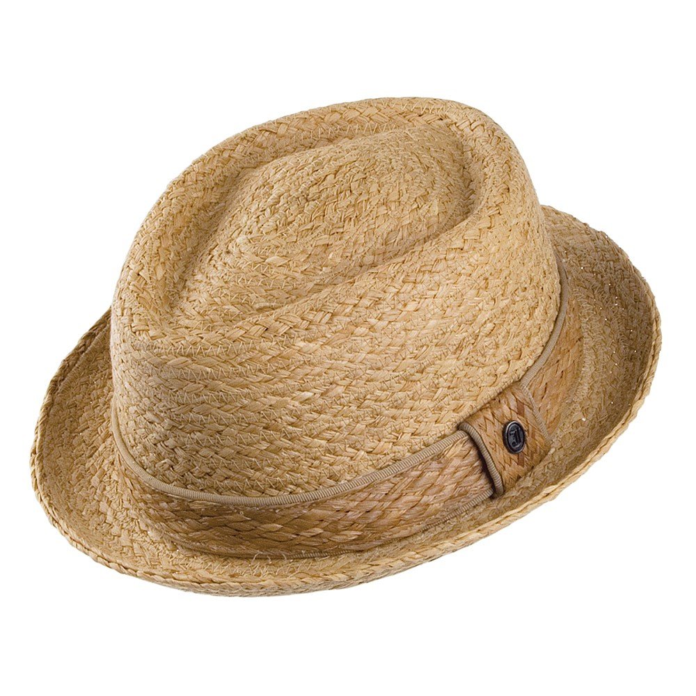 Jaxon Raffia Pork Pie Hat - Stylish Summer & Outdoor Wear