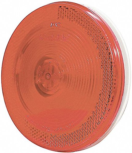 Red Round Stop Turn Tail Lamp - Universal LED Brake Light for Cars, Trucks, Motorcycles - Ideal for Night Driving & Safety Enhancement