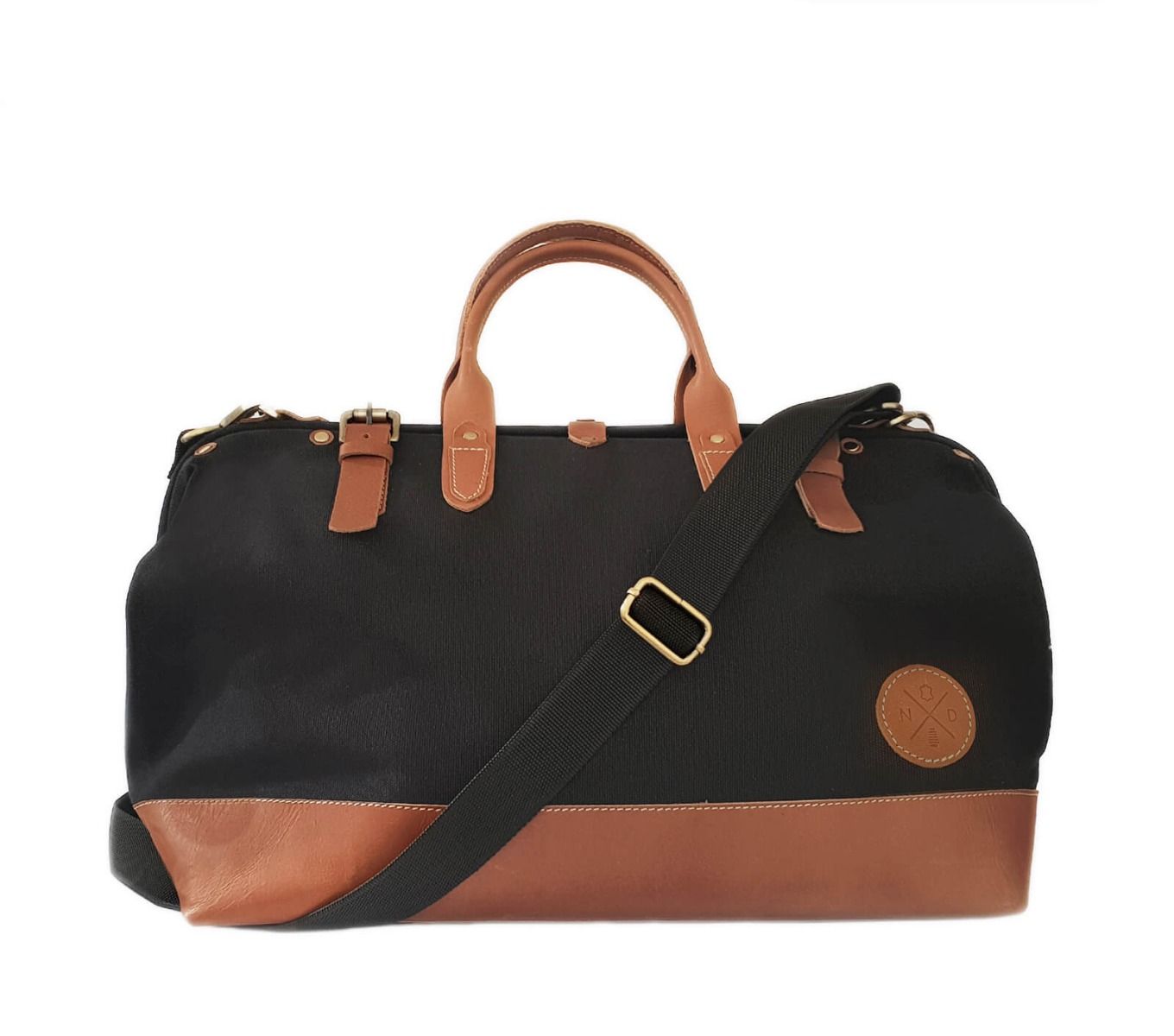 Stylish Weekender Bag for Women & Men - Durable Travel Duffel with Shoulder Strap - Perfect for Gym, Weekend Getaways & Overnight Trips