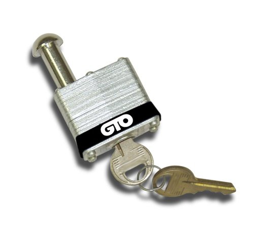 Mighty Mule FM133 Heavy Duty Gate Opener Clevis Pin Lock - Secure & Durable for Driveway, Fence & Farm Access Control