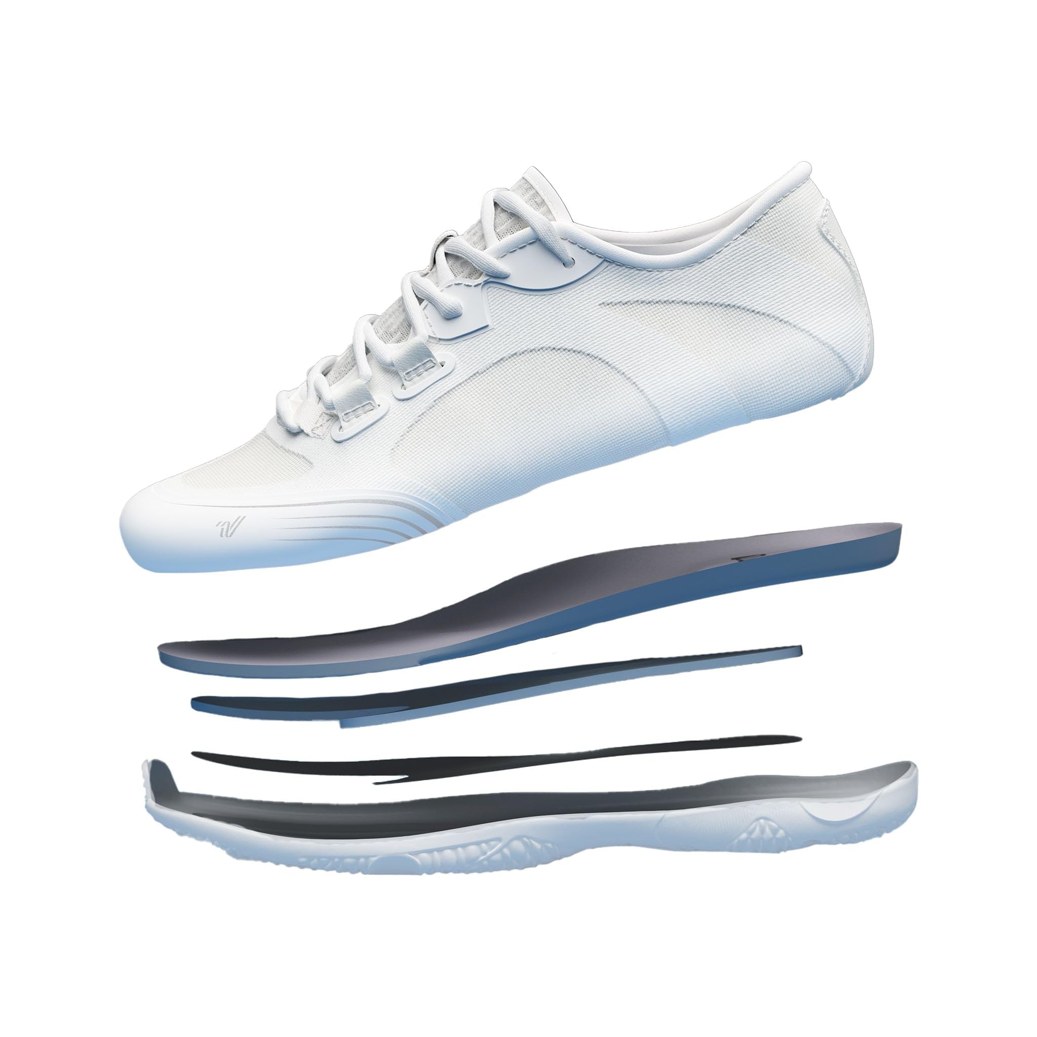 Varsity Phantom Cheerleading Shoes for Women & Girls - Lightweight Durable White/Black Cheer Shoes - Perfect for Competitive Cheerleaders, Dance Teams & Gymnastics Practice