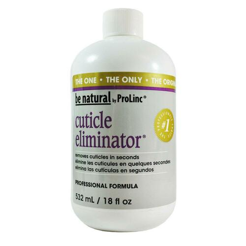 Be Natural Cuticle Eliminator 18oz - Professional Nail Care Solution for Soft & Healthy Cuticles - Perfect for Manicures, Pedicures & At-Home Nail Treatments