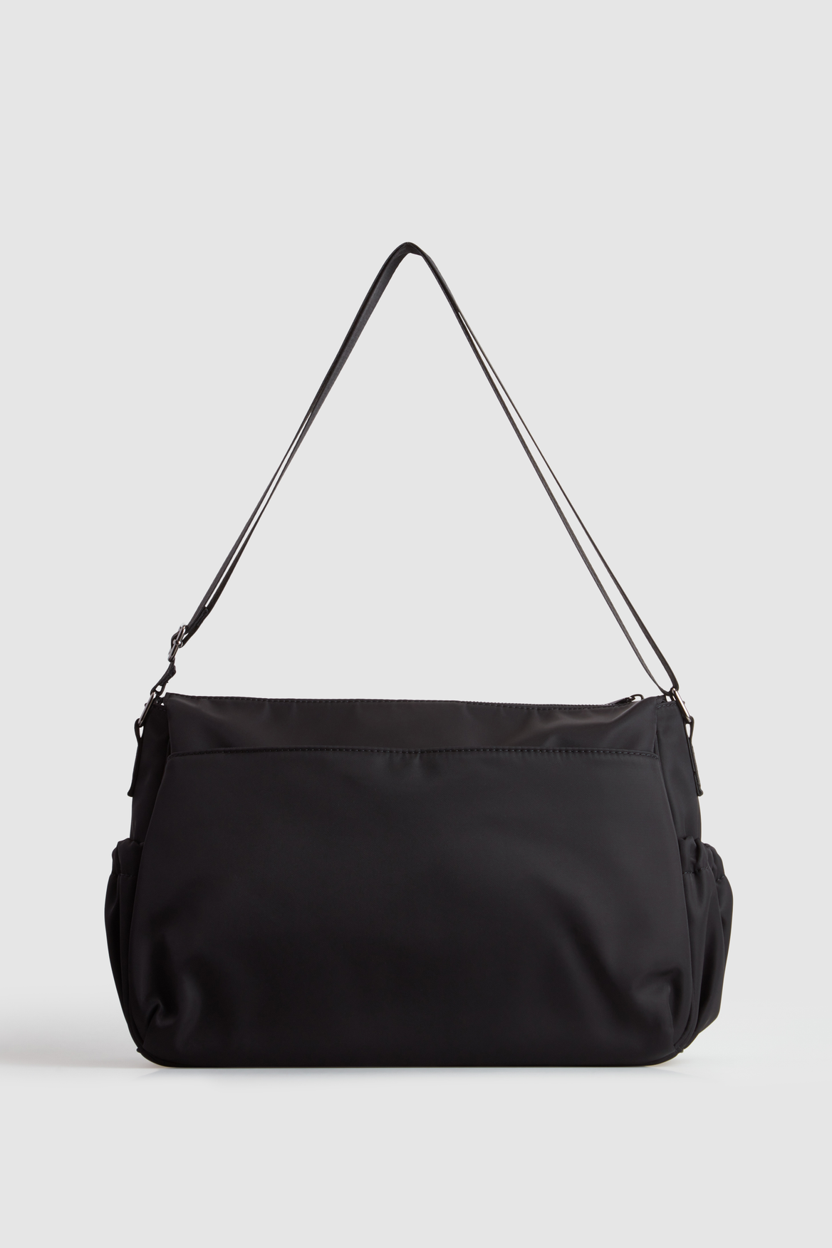 Waterproof Nylon Crossbody Diaper Bag for Moms - Lightweight & Spacious Baby Carrier with Multiple Pockets - Perfect for Travel, Shopping, and Daily Outings