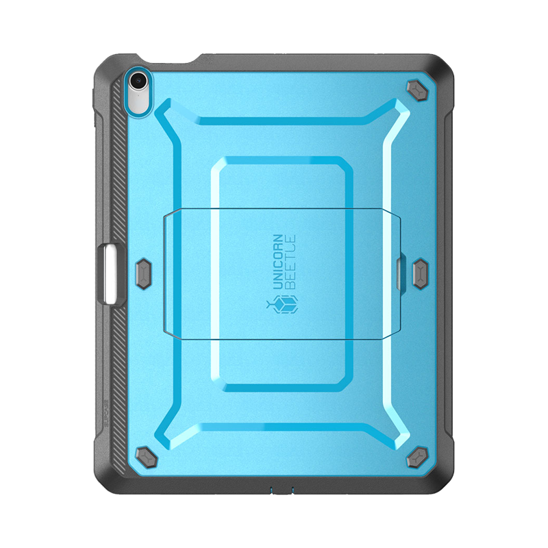 iPad Air 4/5 Unicorn Beetle PRO Rugged Case with Kickstand - Shockproof & Drop Protection - Blue (Open Box) - Perfect for Outdoor Adventures, Work & Travel