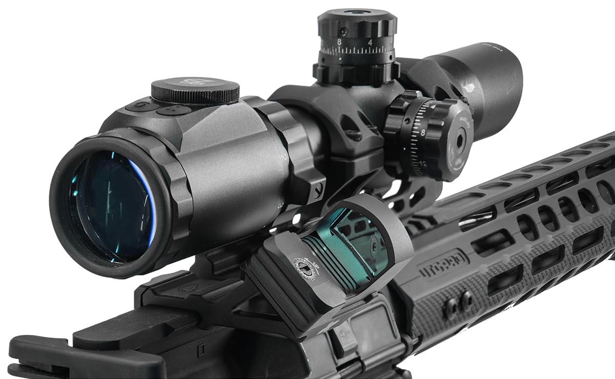 UTG Super Slim Picatinny Rail Mount - Lightweight Low Profile Scope Mount for AR-15, Rifle & Shotgun - Perfect for Hunting, Tactical Shooting & Range Use