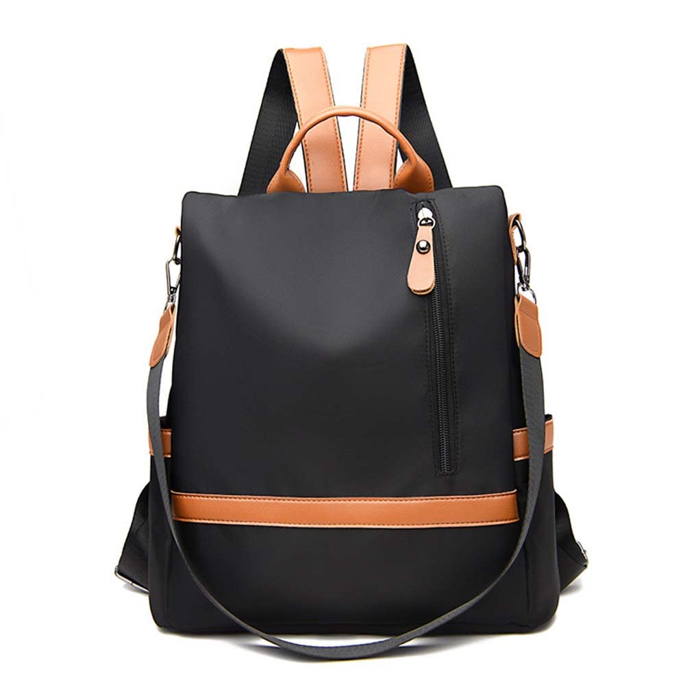 Eshow Anti-Theft Backpack Purse for Women - Lightweight Travel Daypack & Casual Black Purse Backpack | Perfect for Commuting, College, Work & Weekend Adventures