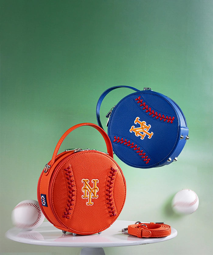 MLB New York Mets Mini Canteen Crossbody Bag for Women & Men - Stylish Baseball Fan Accessory for Game Day, Travel & Everyday Use