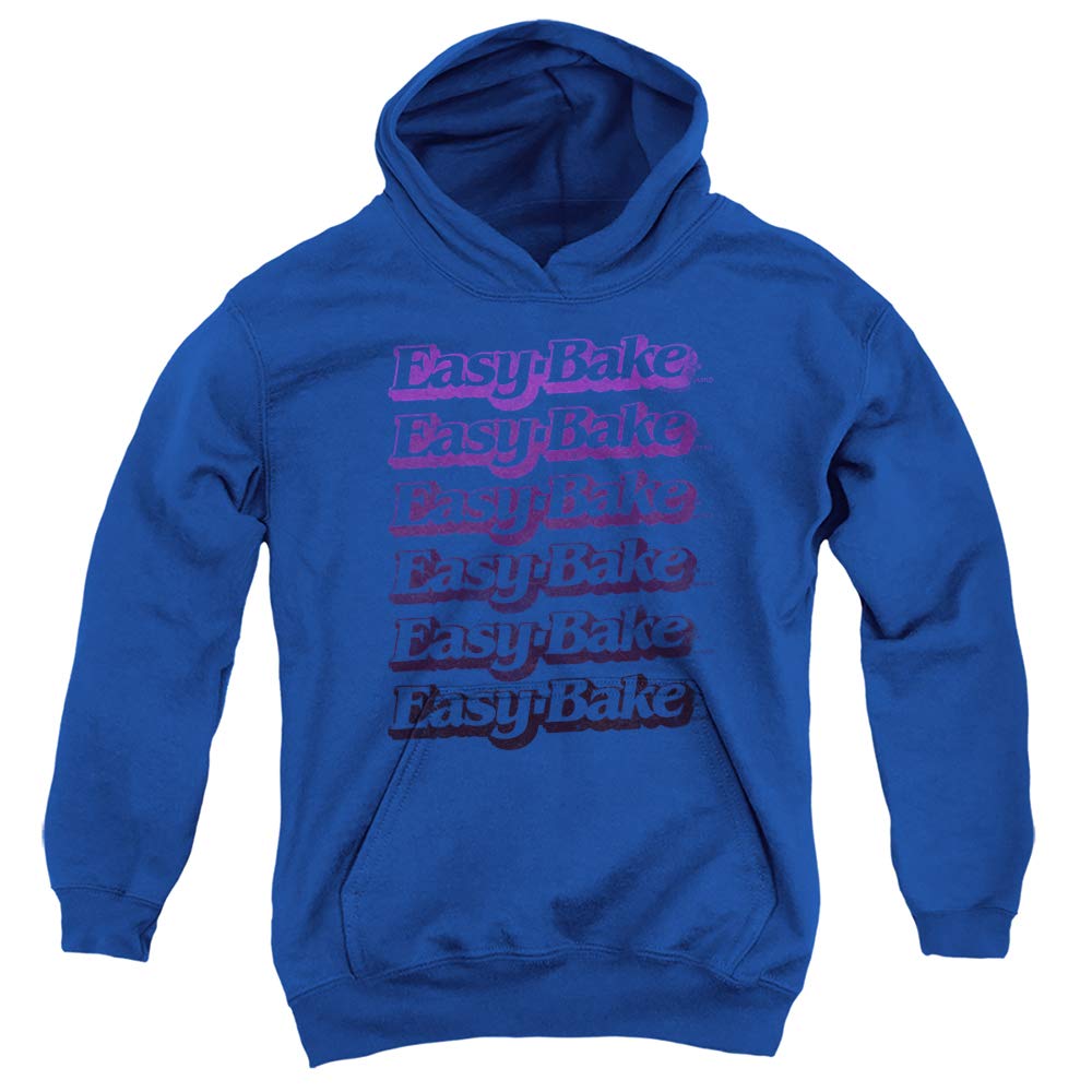 Trevco Easy Bake Oven Faded Unisex Youth Pullover Hoodie - Comfortable Kids Baking Themed Sweatshirt for Cooking Enthusiasts & Gift Ideas