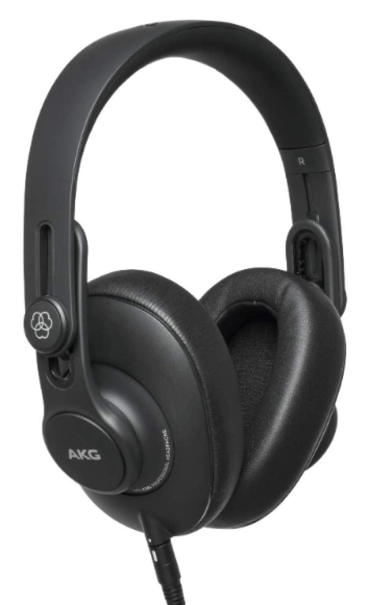 AKG K361 Professional Studio Headphones - Renewed Premium Over-Ear Headphones for Recording, Mixing & Podcasting | Perfect for Home Studio, Music Production & Audio Monitoring